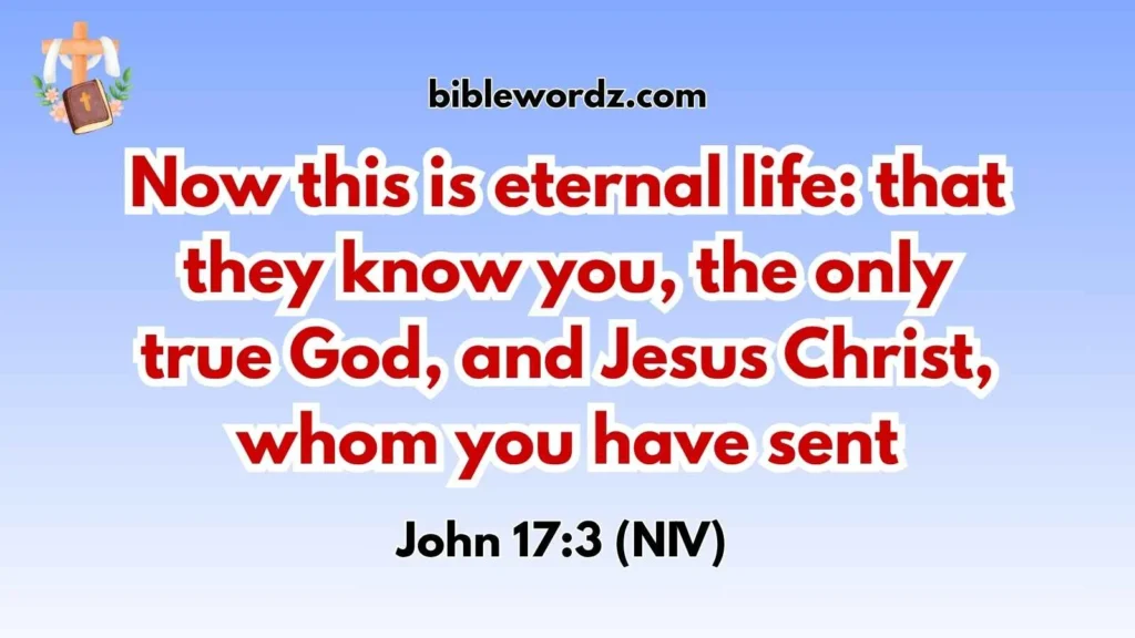 Eternal Life Prayer