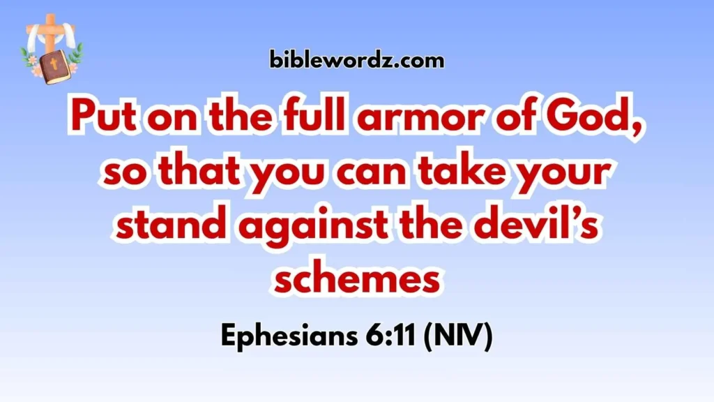 Fighting the Devil Bible Verse