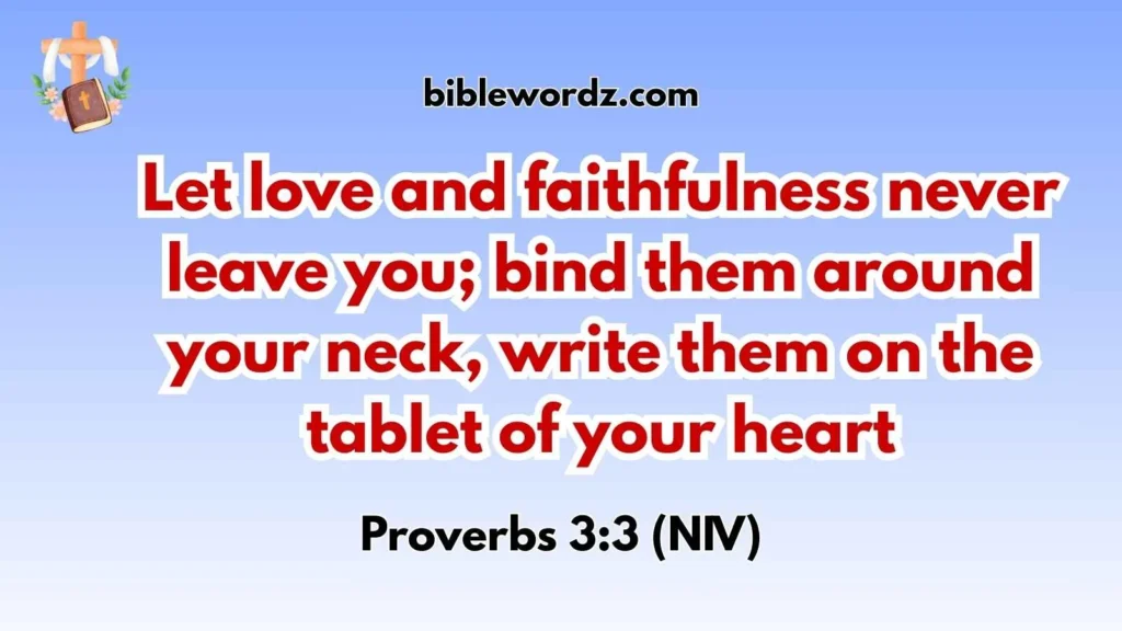 Verses About Loyalty