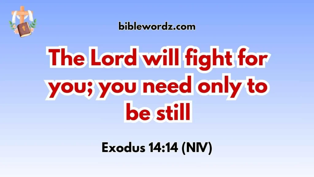 Be Patient Be Still Bible Verse