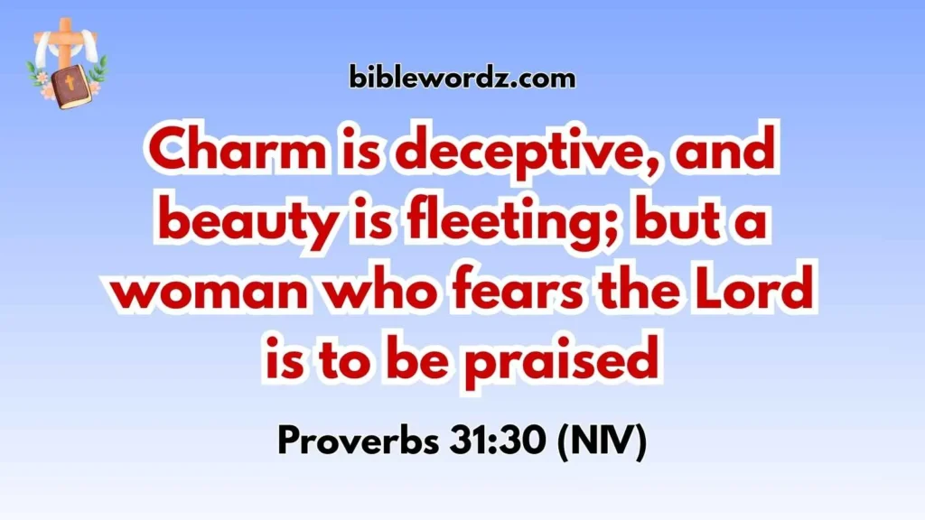 Beauty of Woman Bible Verse