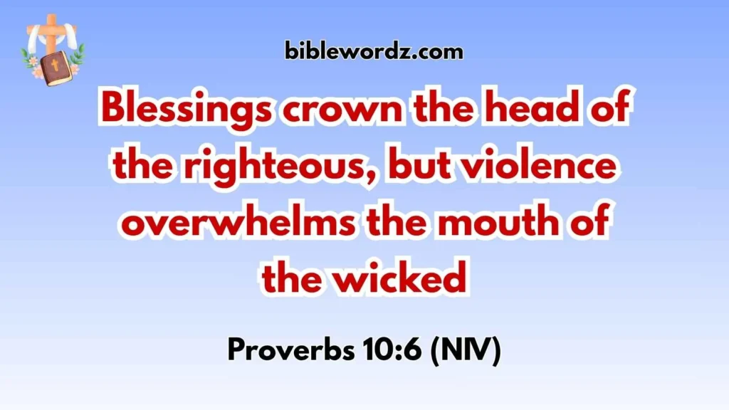 Benefits of righteousness Bible verses