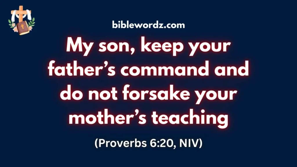Bible Scriptures on Obeying Your Parents