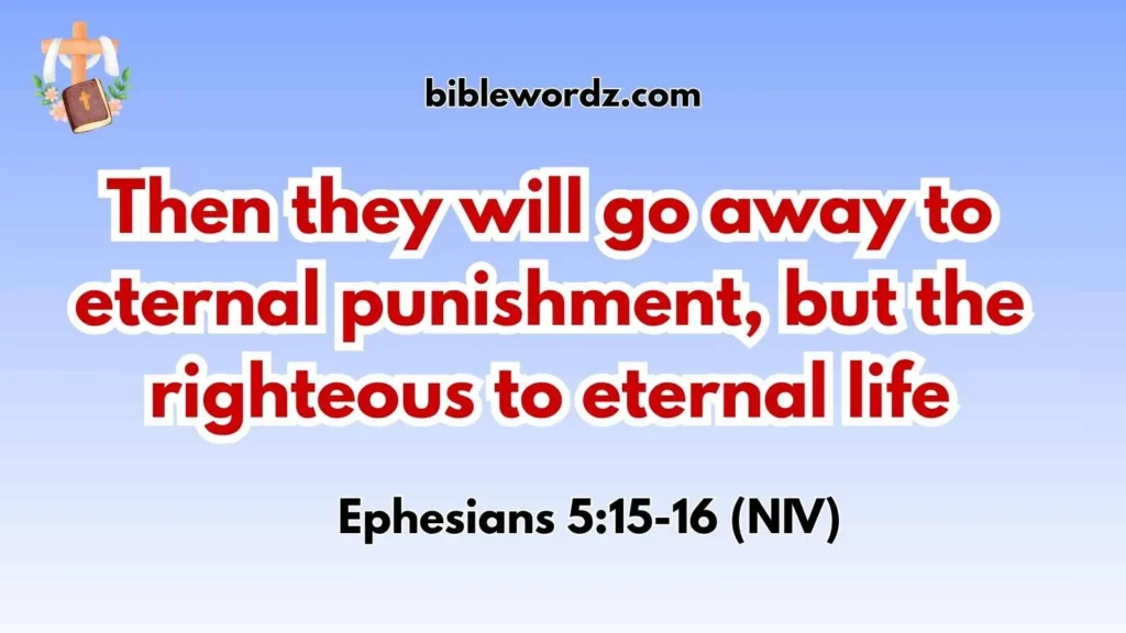 Bible Verse About Hell and Heaven