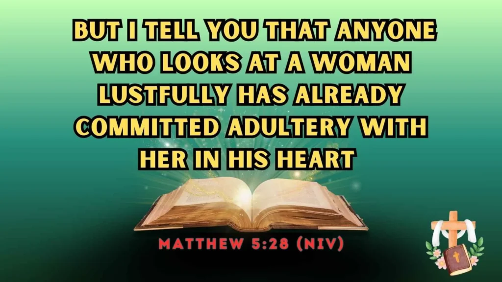 Bible Verse About Lust