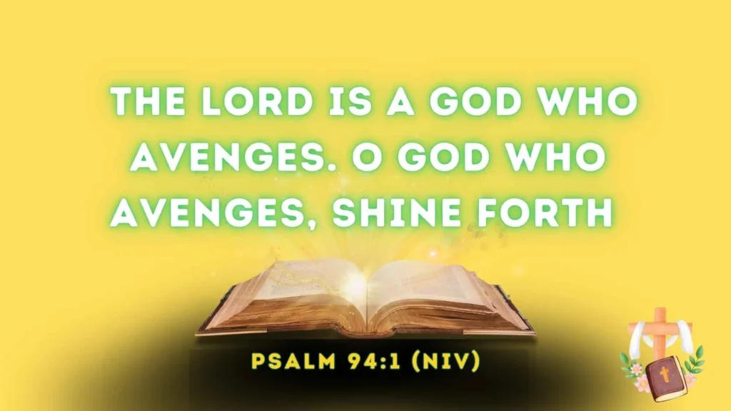 Bible verse about revenge