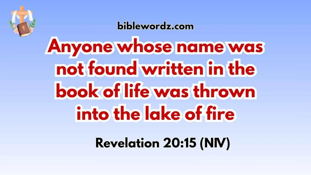 Bible Verses About Hell Lake of Fire