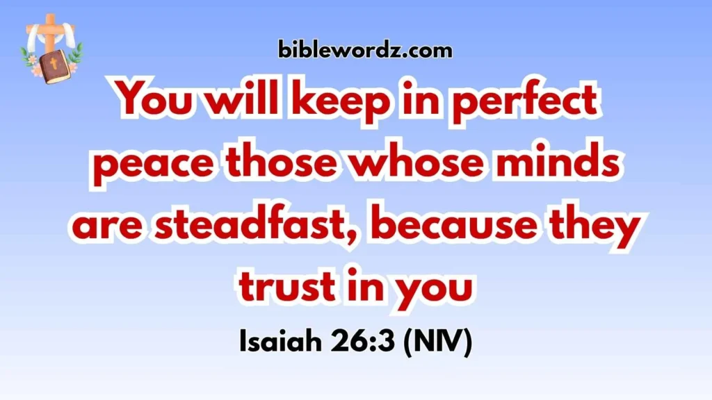 Bible Verses About Peace and Strength