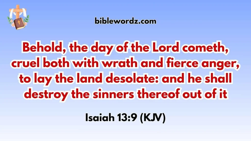 Bible Verses About the End of Time