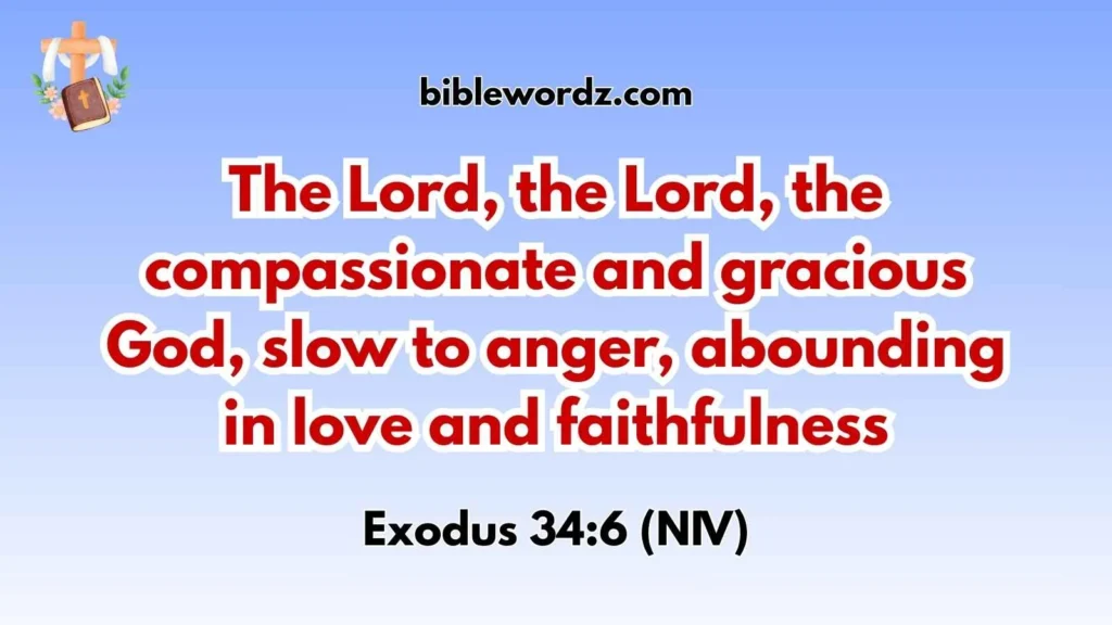 God Is Merciful Bible Verse