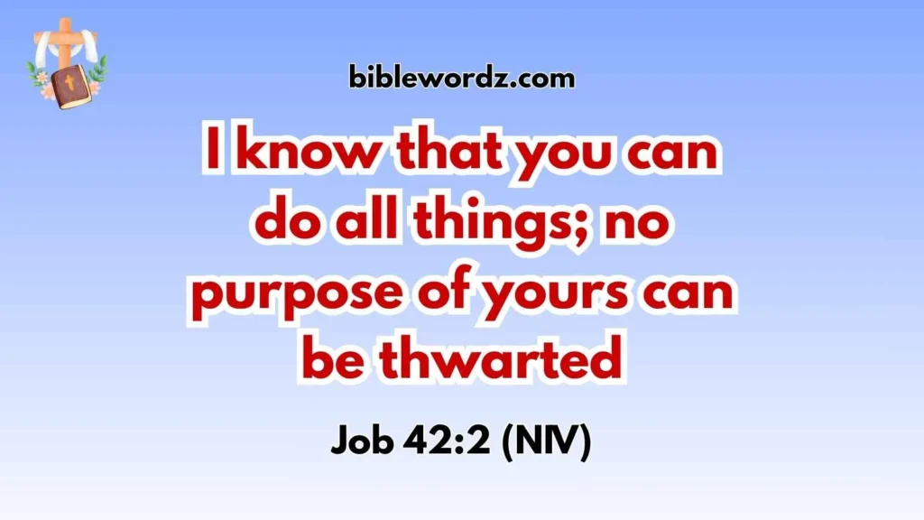 God’s Power is Unlimited Bible Verse
