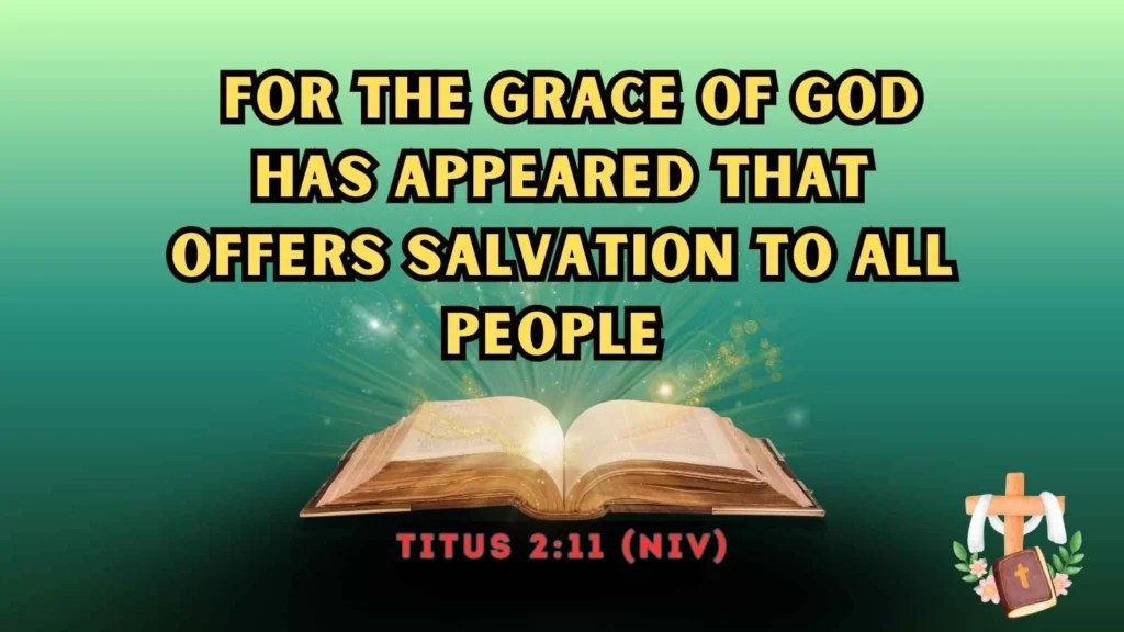 Grace of God Verses