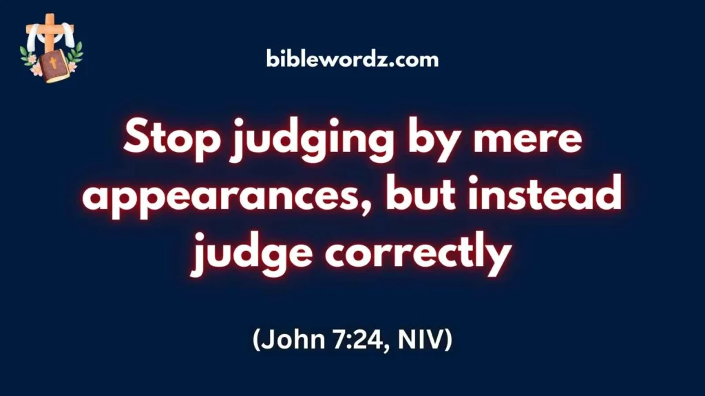 Hypocrisy Bible Verse
