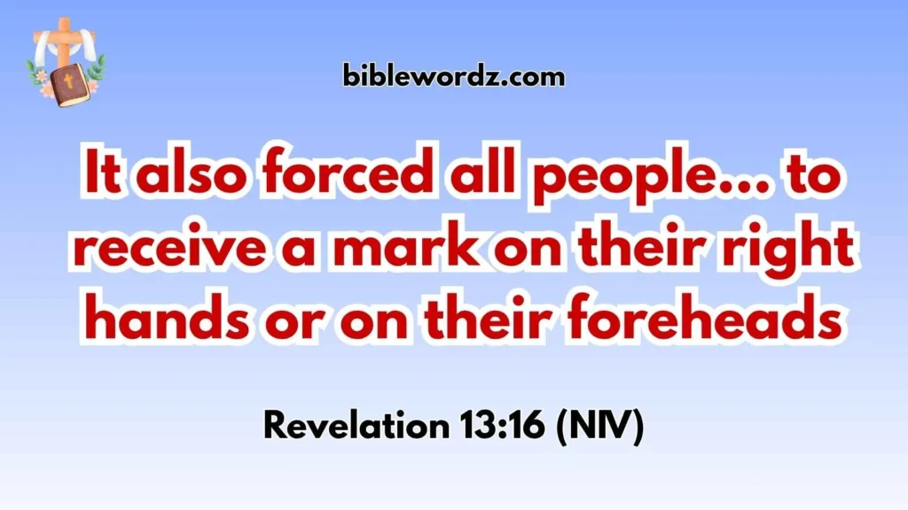 Mark of the Beast Bible Verse – Right Hand