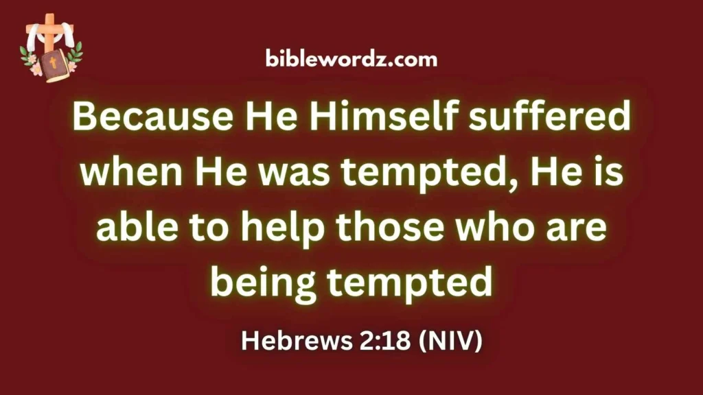 Resist Temptation Scripture