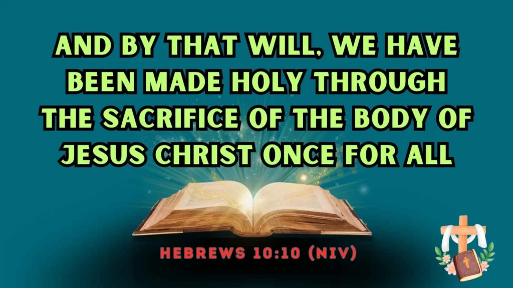 Sanctification Verses