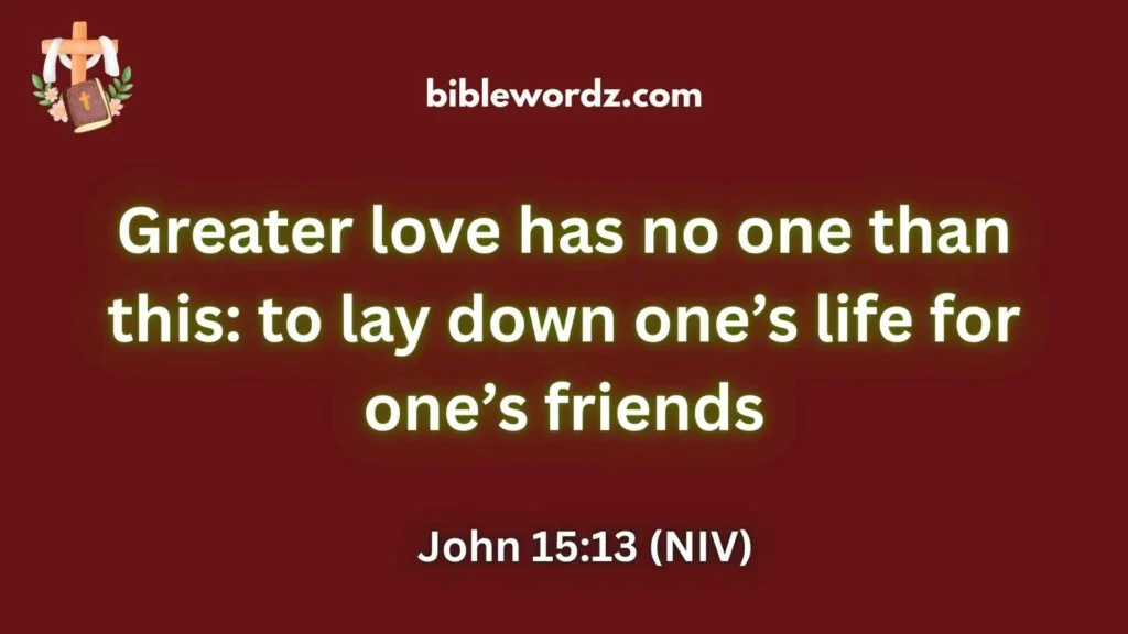 Scripture About Friendship