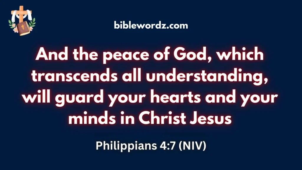 Scriptures for Peace and Comfort