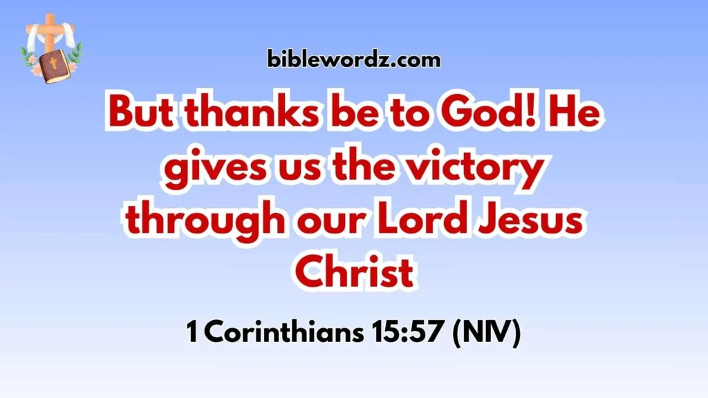 Victory Through the Cross Scriptures