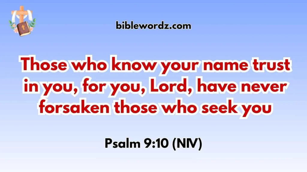 Bible Verses About Trusting God in Difficult Times