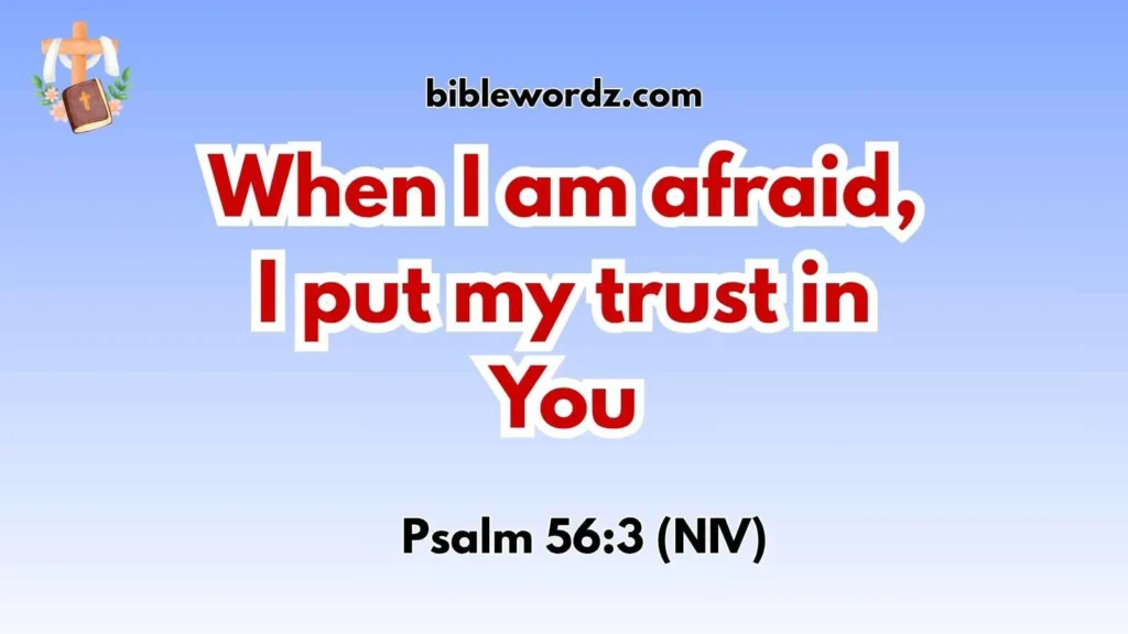 Short Bible Verses About Trusting God