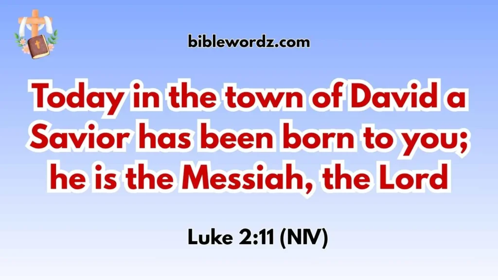 Short Christmas Bible Verses