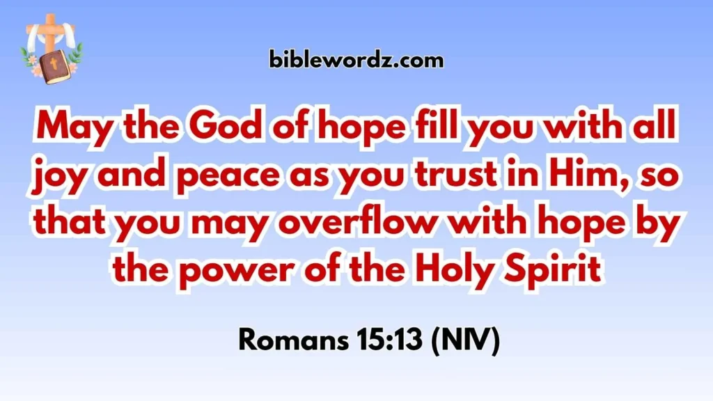 Trust in God Bible Verse New Testament