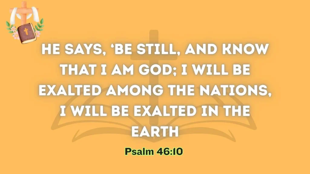 Be Still