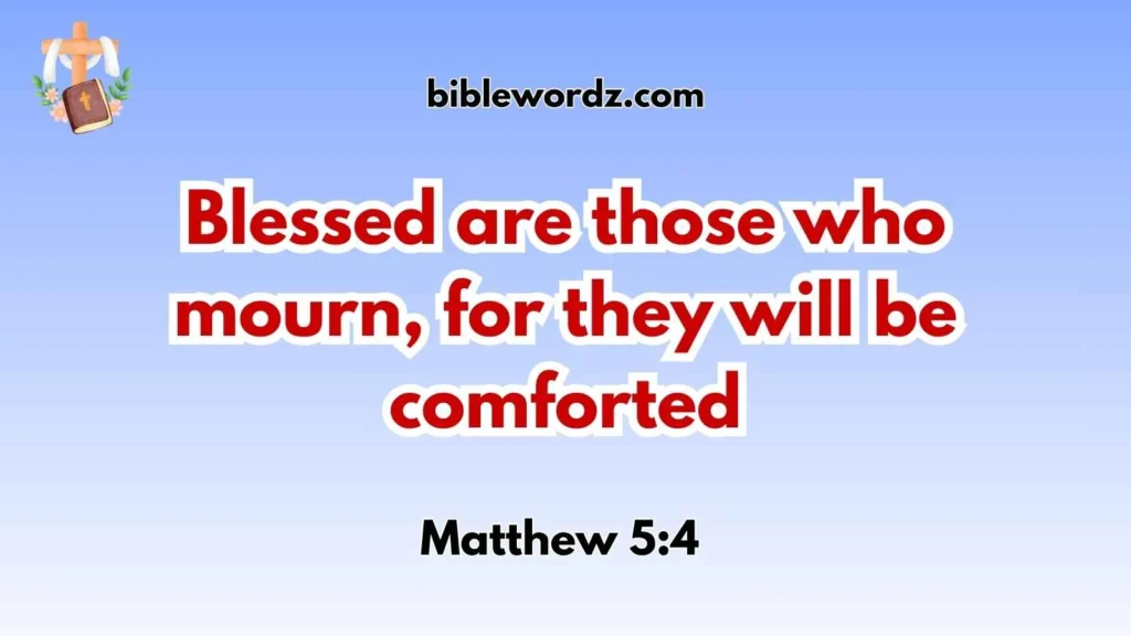 Blessed in Mourning