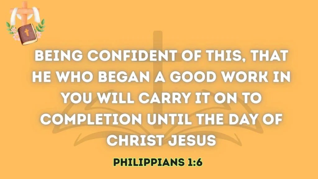 Confident in God’s Work