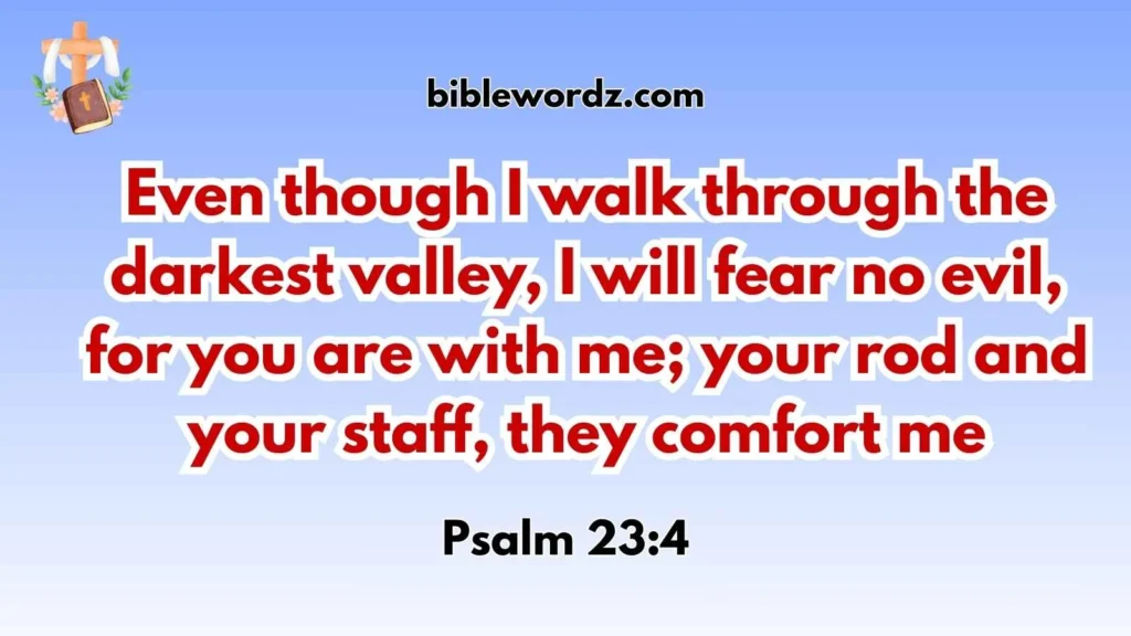 God’s Comfort in the Valley