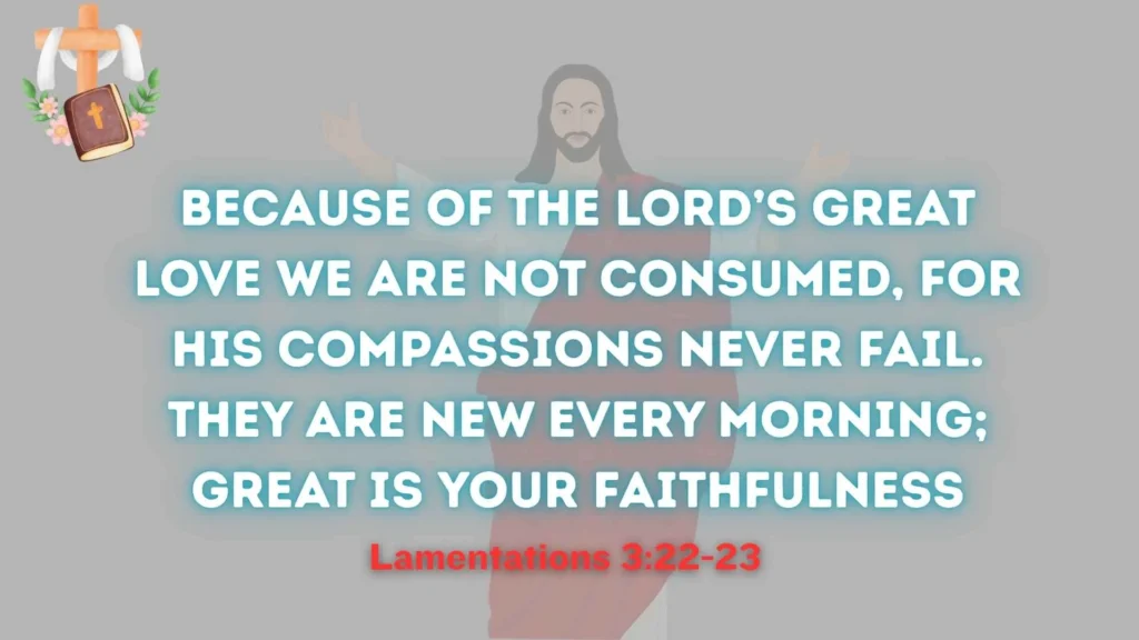 God’s Mercies Every Morning