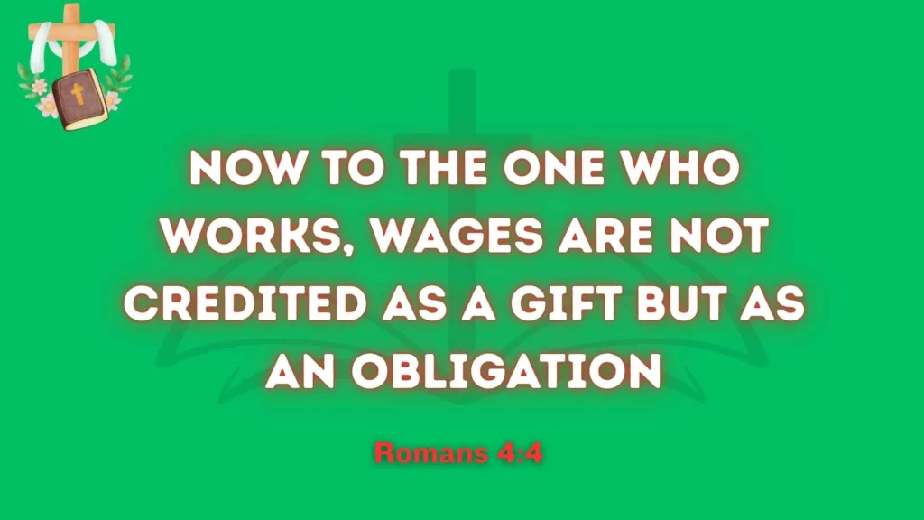 Grace, Not Works