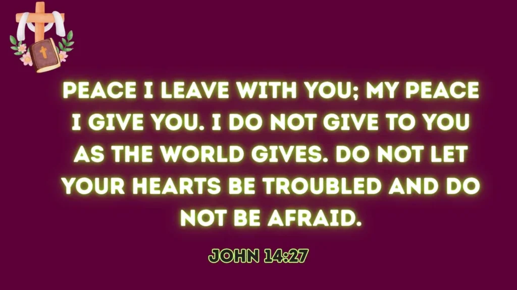 Jesus Gives True Peace