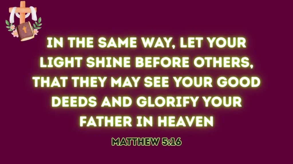 Let Your Light Shine