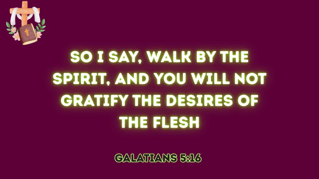 Live by the Spirit