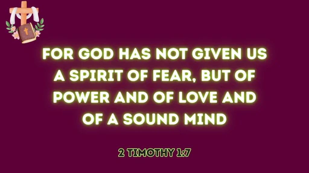 Spirit of Power, Love, and a Sound Mind