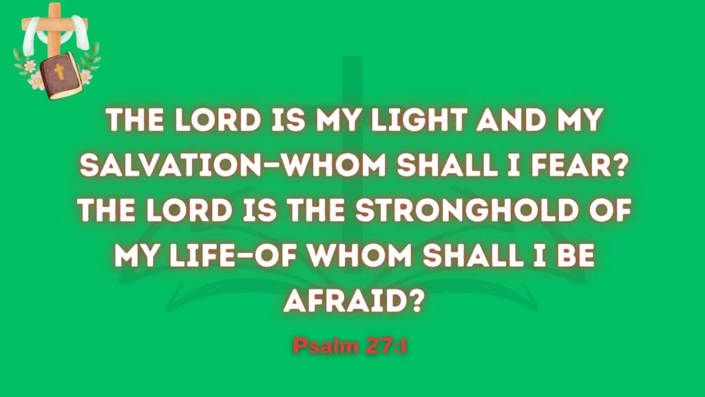 The Lord Is My Light and Salvation