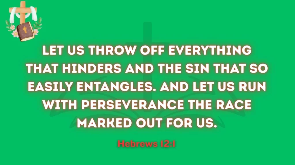 Throwing Off Hindrances
