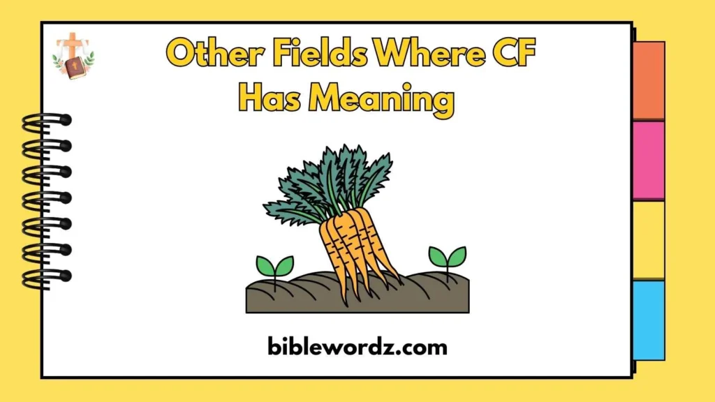 Other Fields Where CF Has Meaning