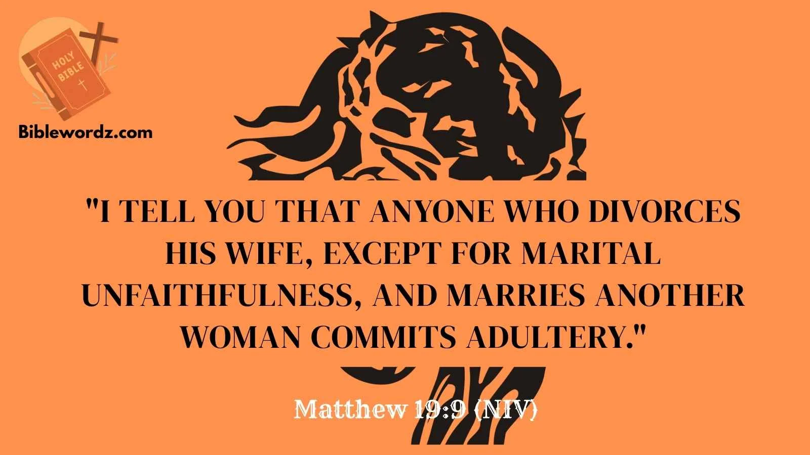 Bible Verses About Cheating Husband