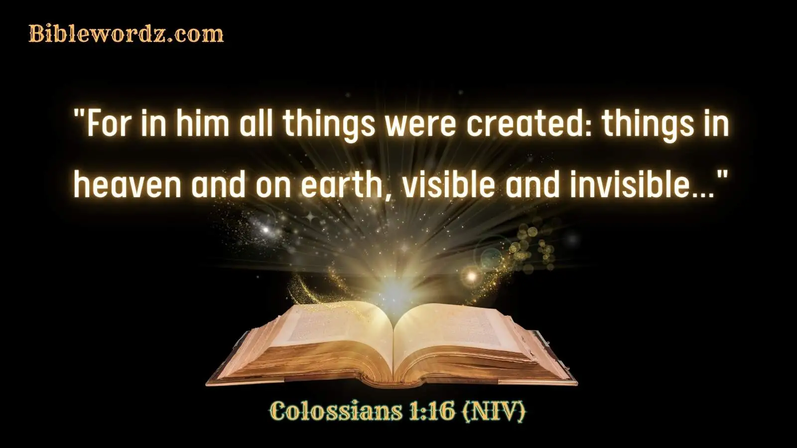 Bible Verses About Creation
