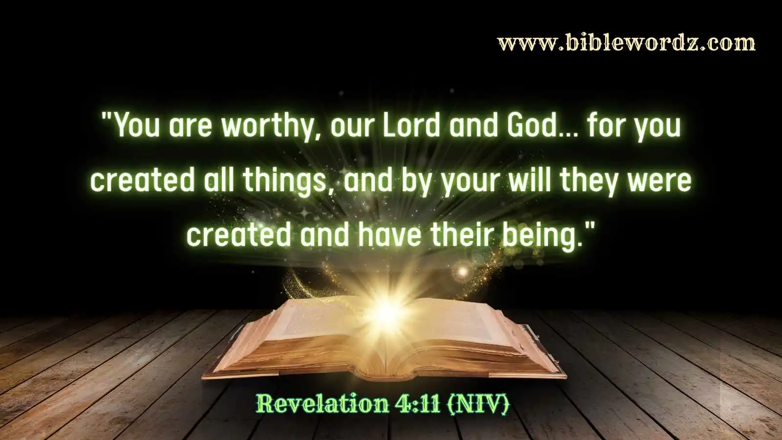Bible Verses About Creation