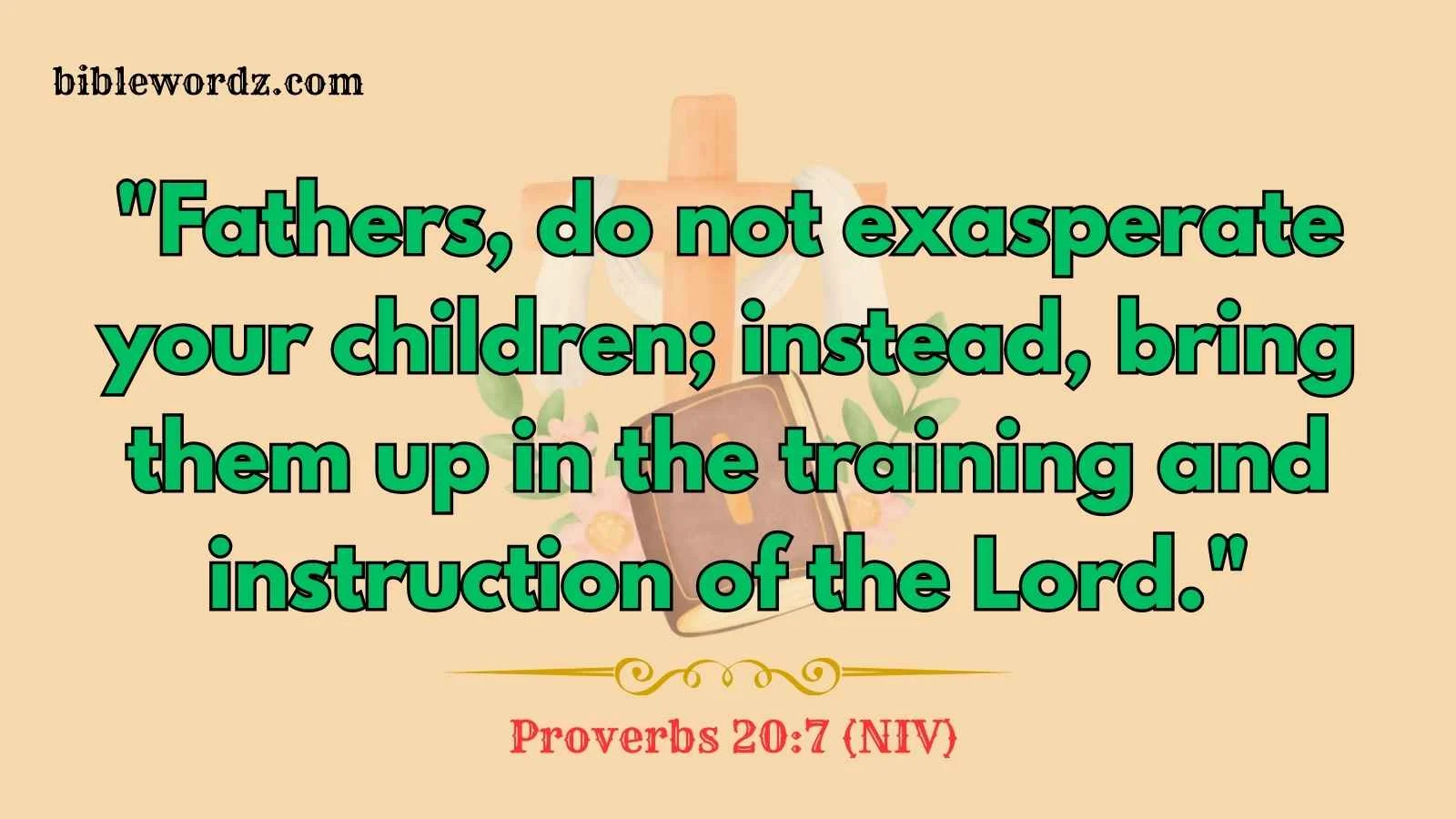Bible Verses About Fathers