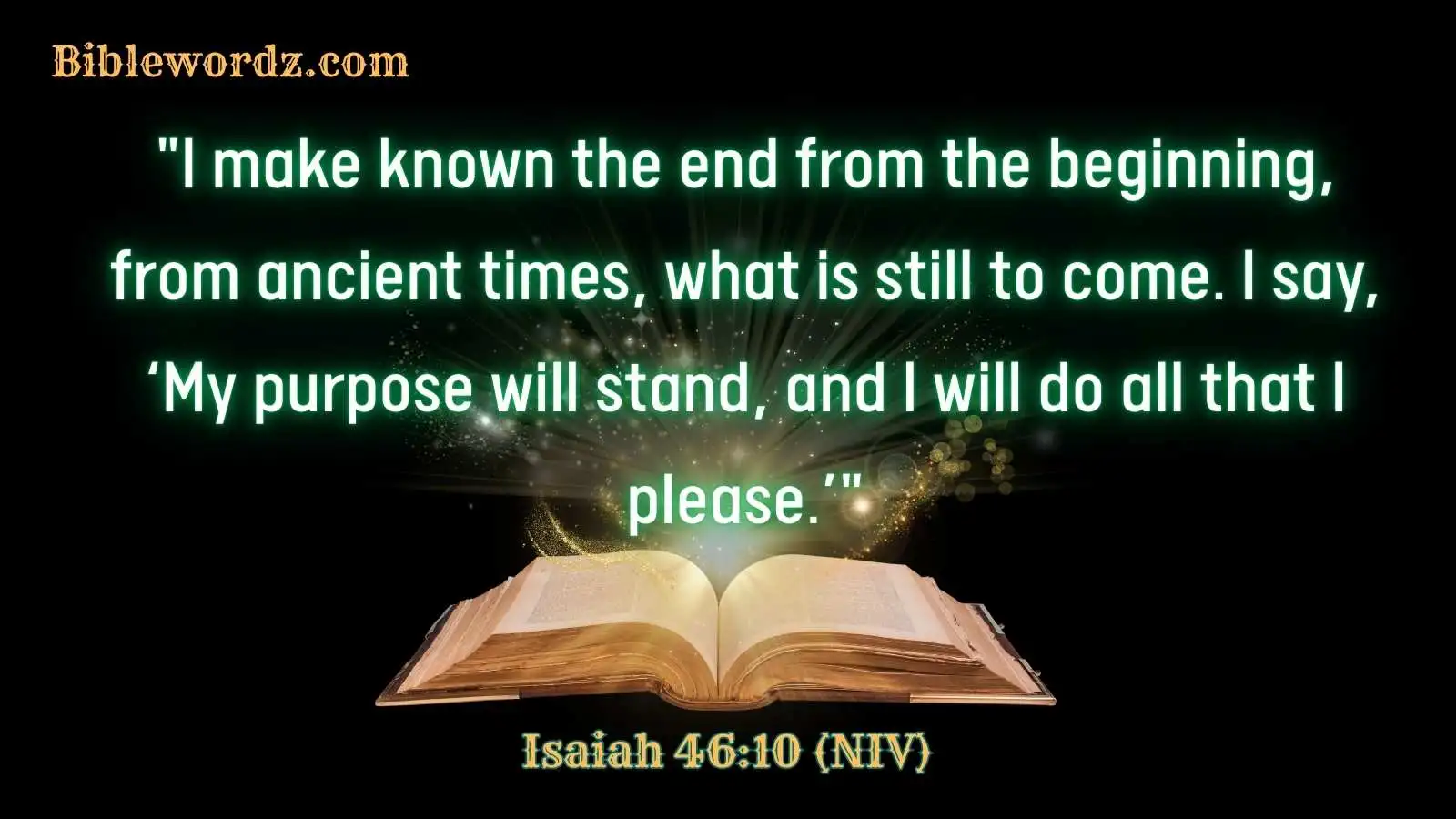 Bible Verses About God Being In Control