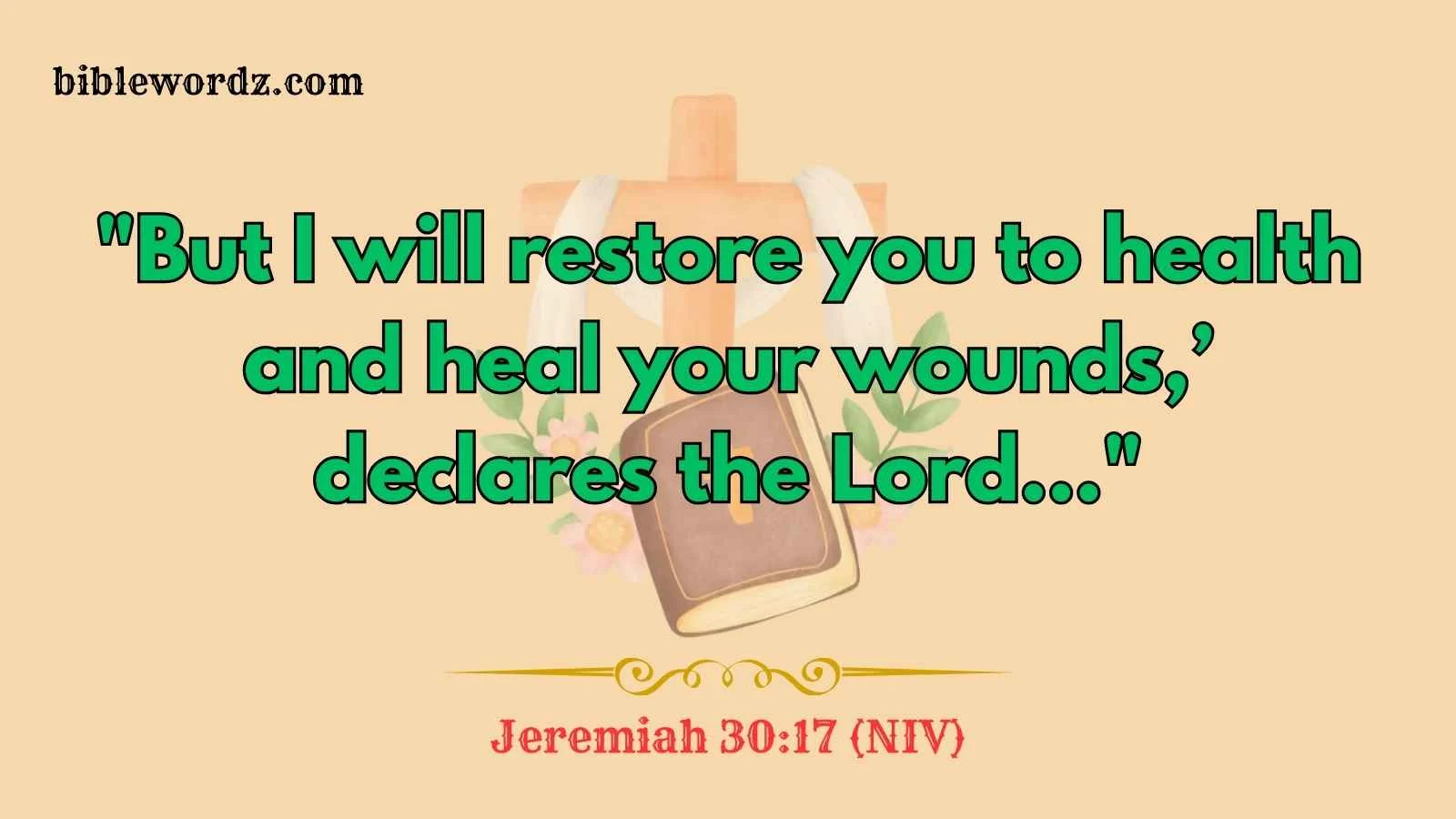 Bible Verses About Healing