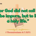 Bible Verses About Holiness
