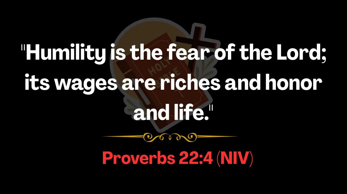 Bible Verses About Humility
