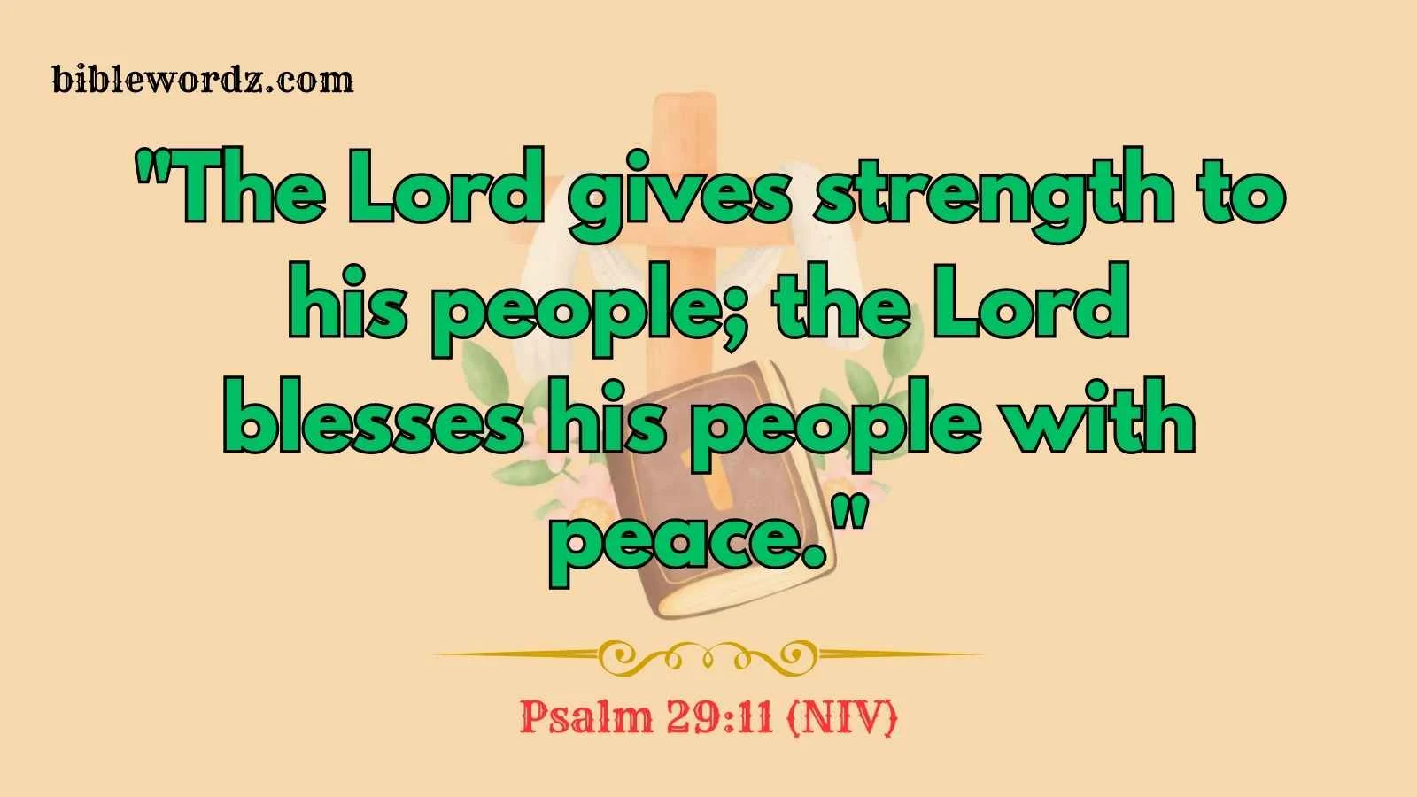 Bible Verses About Peace