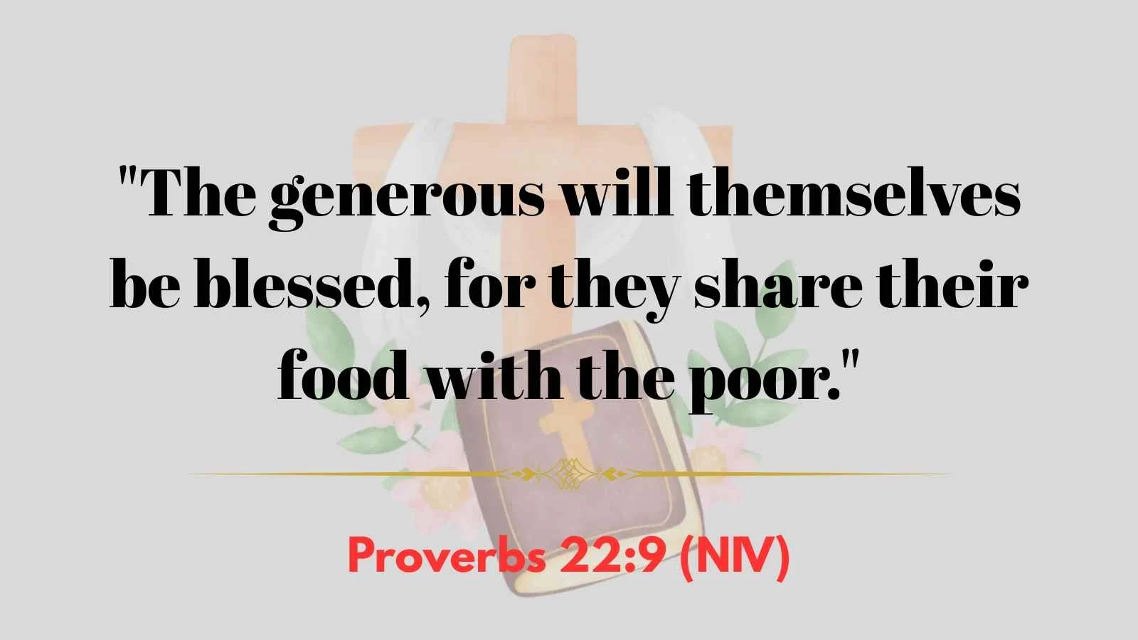 Bible Verses About Poverty
